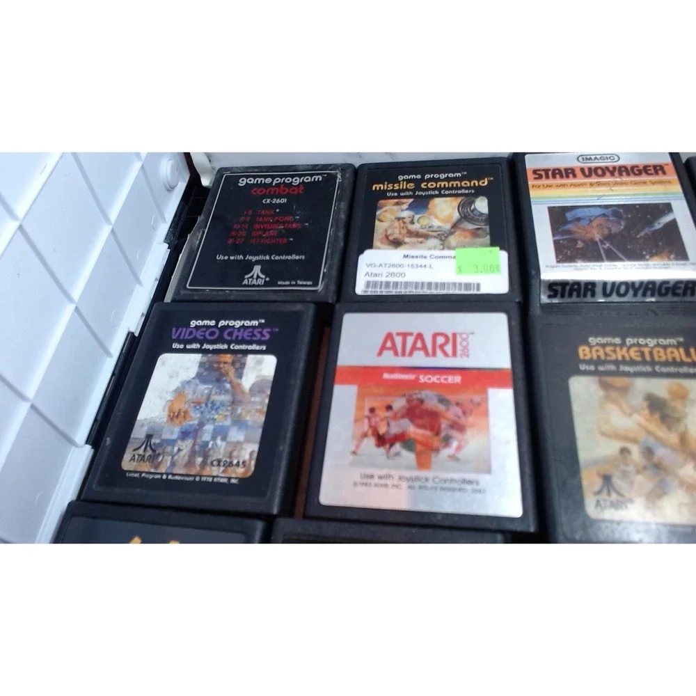 Atari 2600 Games Lot of 15 Tested Working